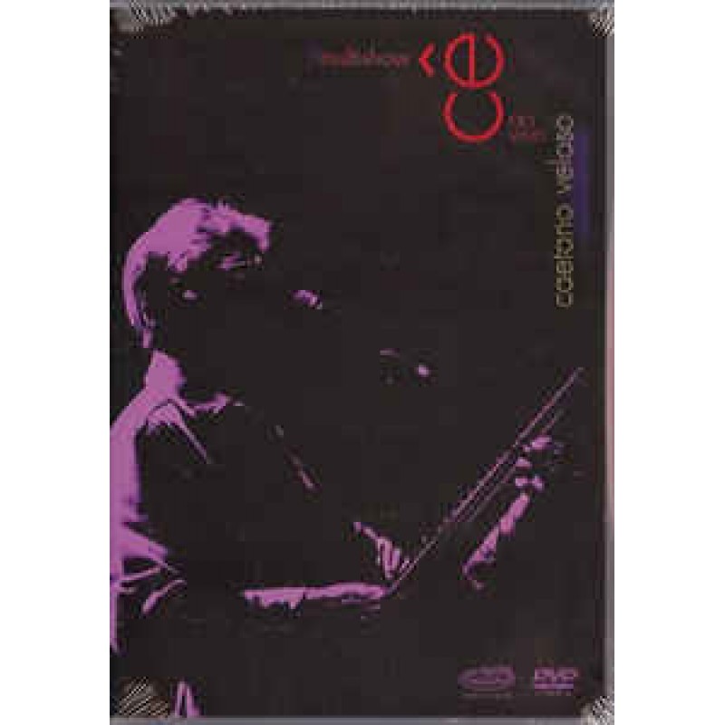 DVD Caetano Veloso - Cê: Multishow Ao Vivo